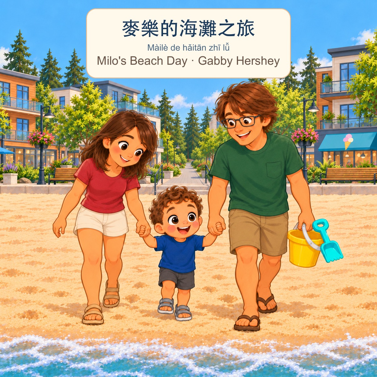 Milo’s Beach Day cover